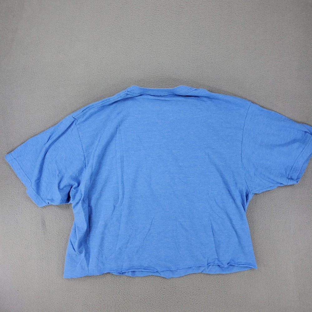 Ripple Junction Grateful Dead T-Shirt Womens M Blue Ithaca 1977 Graphic Crop Top - Picture 3 of 3